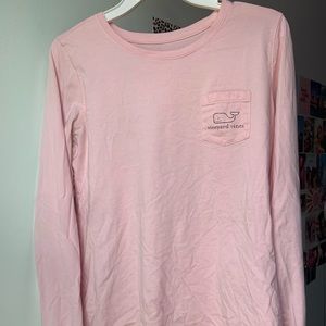 Light pink vineyard vines long sleeve